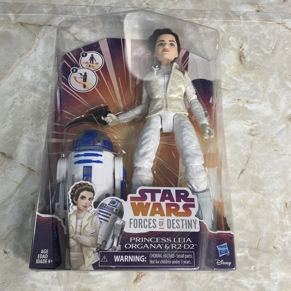 Hasbro Star Wars Forces Of Destiny Princess Leia And R2-D2 Adventure Set‎ NIB